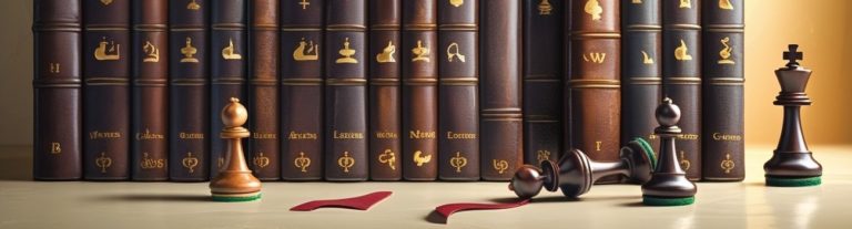 collection de livres d'échecs sur les ouvertures